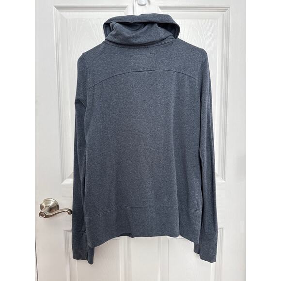 Brooklyn Industries funnel neck diagonal closing jacket navy medium - Picture 16 of 16